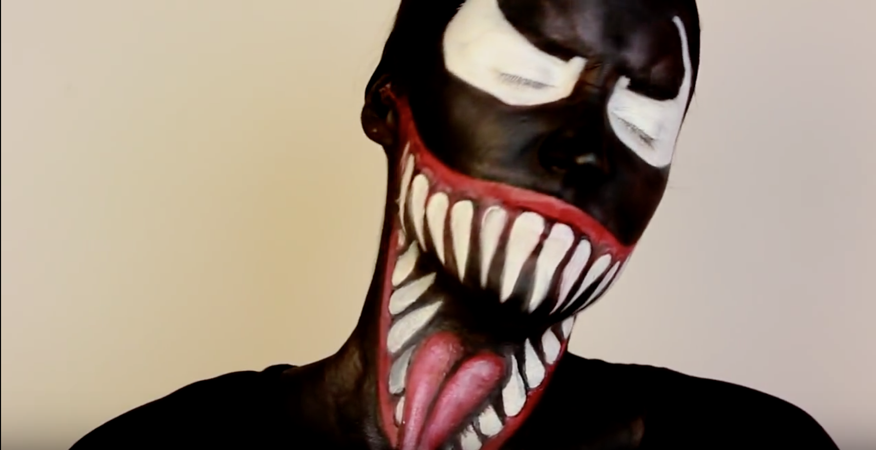 Venom Makeup Tutorial