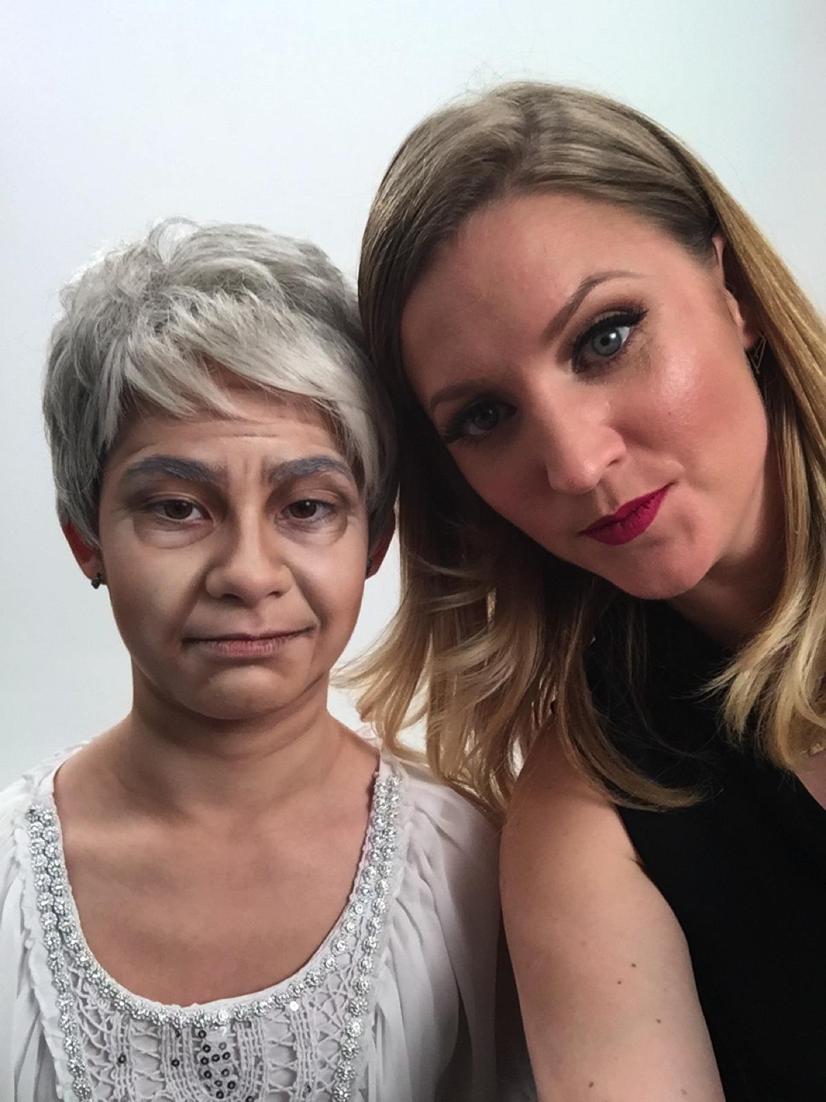BTS Kids Old Age Makeup