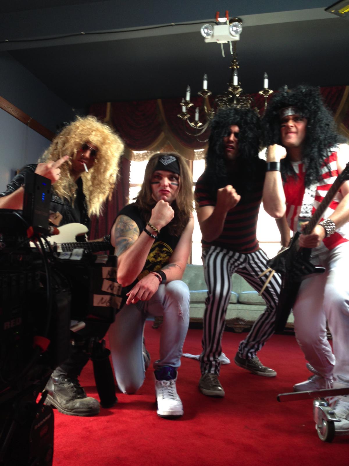 Hair Metal Makeup
