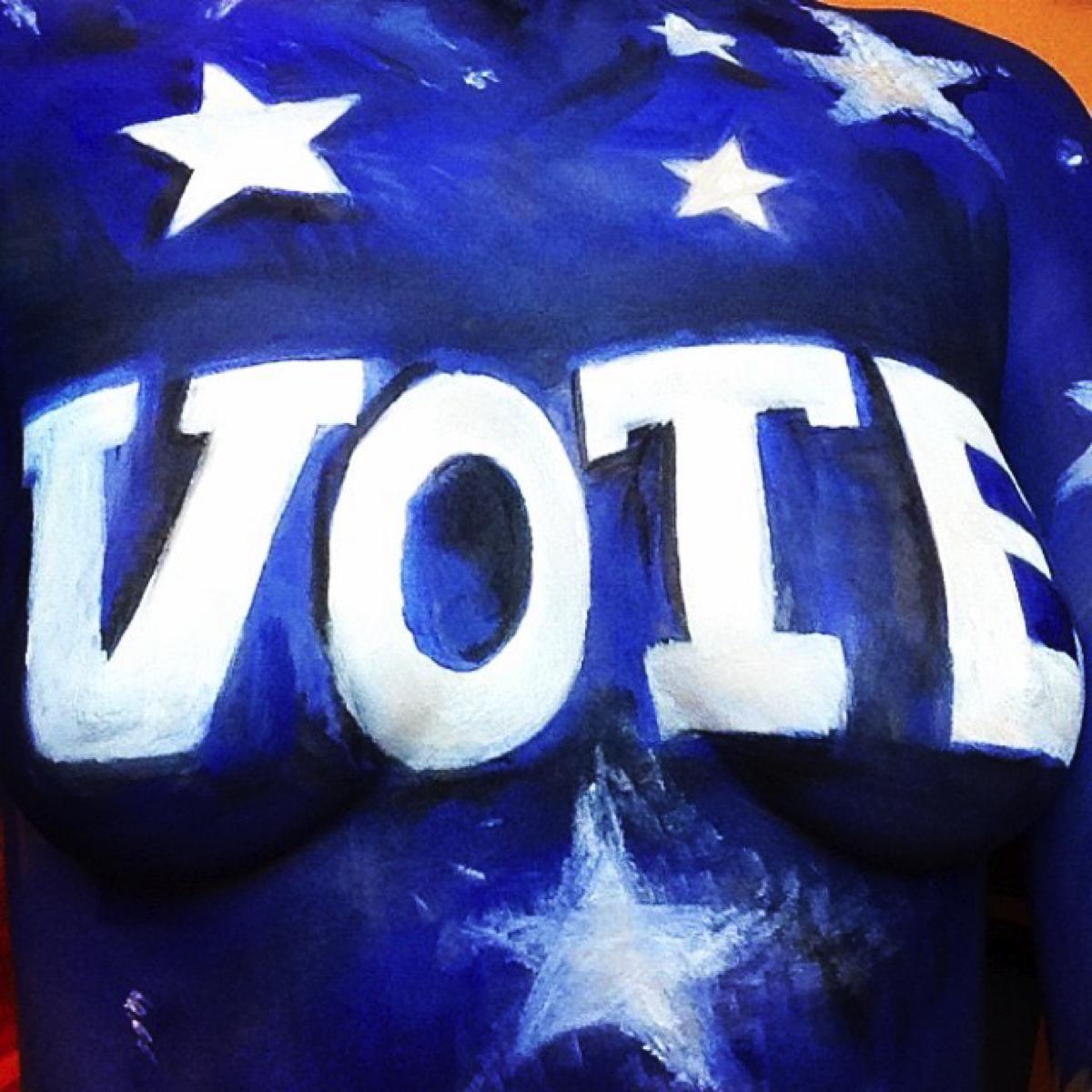 Vote Body Paint
